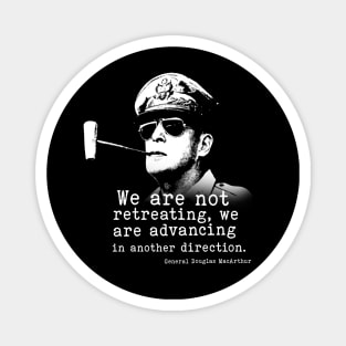 General Douglas MacArthur | WW2 Quote Magnet